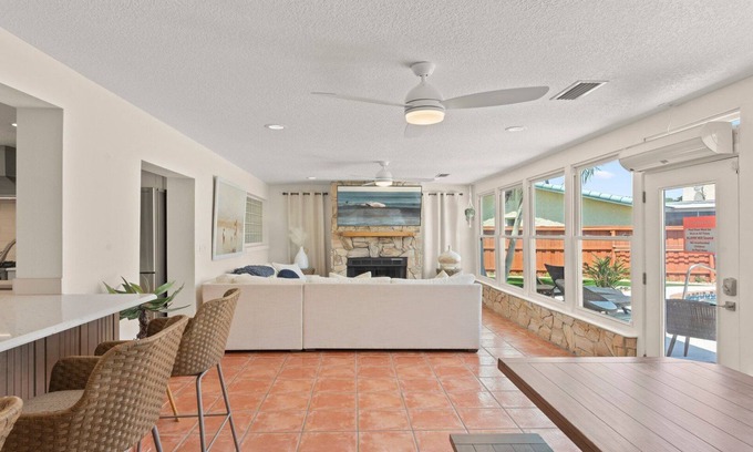Cocoa Beach House | Coastal Cocoa Beach Home on the Canal w/Private Backyard & Pool!