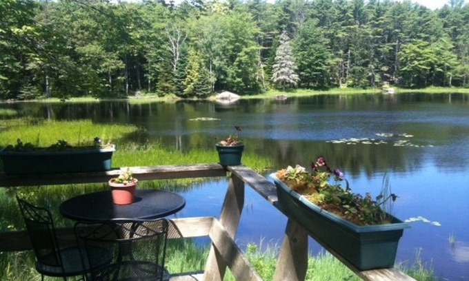 Isle of Springs Cottage | Coastal Cottage - Panoramic Views - Pond & Nature