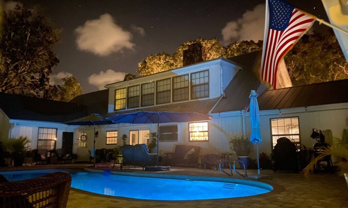Indianola Estates House | Coastal Luxury Oasis – Saltwater Pool, Patio & Event-Ready Near Port Canaveral