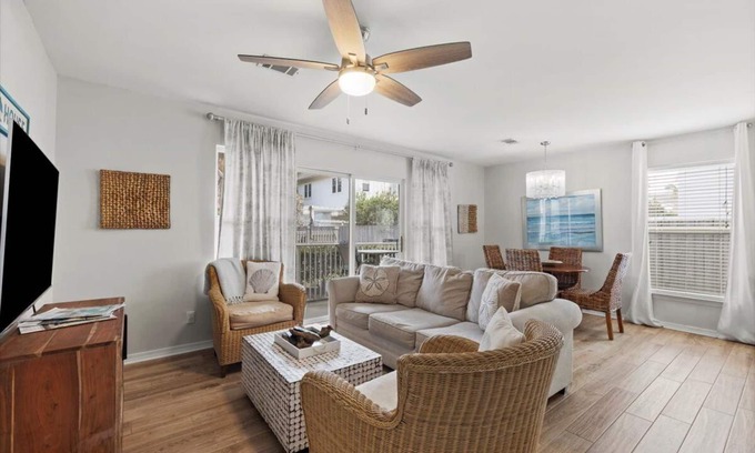 Seagrove Beach Condo | Coastal remodeled, dog friendly,1st floor condo, steps to beaches & restaurants!