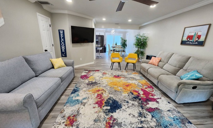 Fort Myers Beach Apartment | Coastal Retreat; Paradise Found. Pet friendly close to FMB and Sanibel