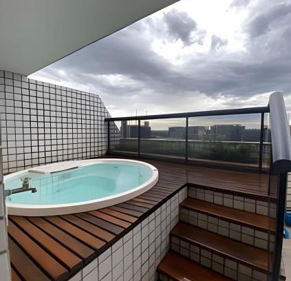 Asa Norte Hotel | Cobertura Duplex c Jacuzzi Hotel Residence Bonapart
