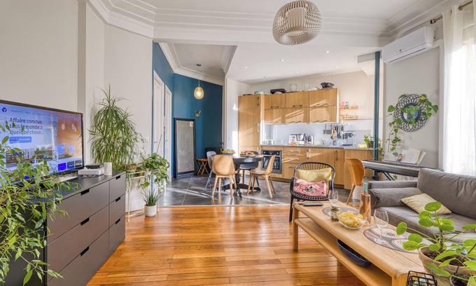 Les Baumettes Apartment | Cocon D'Azur - 5min from the beach, Nice, France
