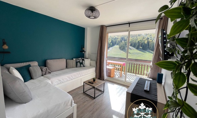 Saint-Etienne-en-Devoluy Apartment | Cocoon at the foot of the slopes in the Southern Alps Superdevoluy bois d'aurouze