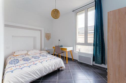 Cholet House | Coeur de ville #B2 - Centre ville, WIFI & NETFLIX - Proche transports - CHAMBRE PRIVEE dans logement partagé