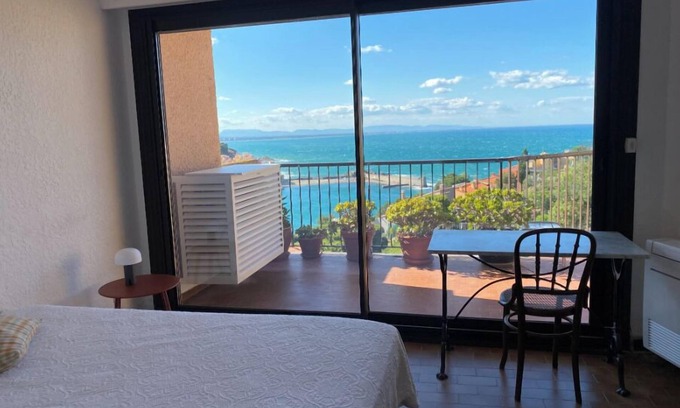 Collioure Apartment | Collioure large apartment terrace swimming pool garage air-conditioning exceptional view.