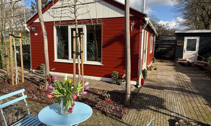 Krachtighuizen Ski Chalet | Colorful vacation home Squirrel with barrel sauna