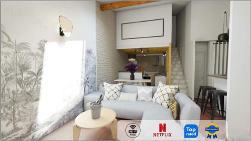 Pezenas Apartment | ColorZen - Confortable Lumineux Netflix - Appart Pézenas Centre