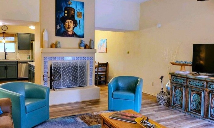 Ruidoso Condo | Come enjoy Billy The Kid's Casita in this Southwestern gem!
