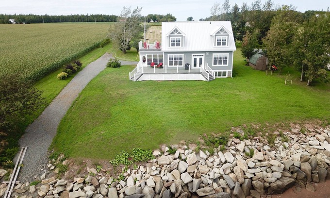 Brule Point House | Come enjoy our dream ocean house. The focus is the views, sun, and food.