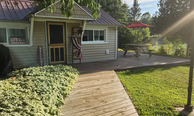 Cornell Cottage | Come to the river and be blessed! A perfect little slice of peace.