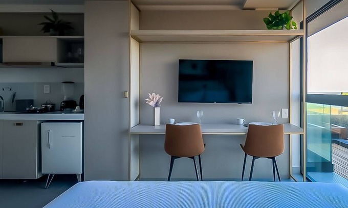 Jardim Oceania Apartment | Comfort Studio facing the sea