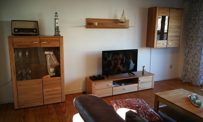 Landkirchen Apartment | Comfortable vacation home with garden and terrace in Landkirchen on Fehmarn