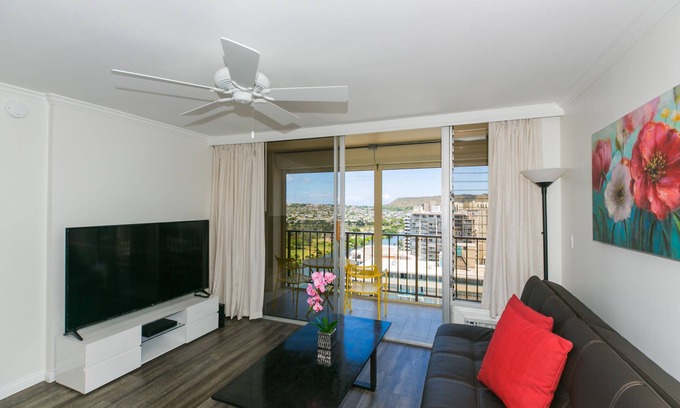 Waikiki Condo | Comfortable 2 Bedroom, 2 Bath, Free Parking, Walk to Beach
