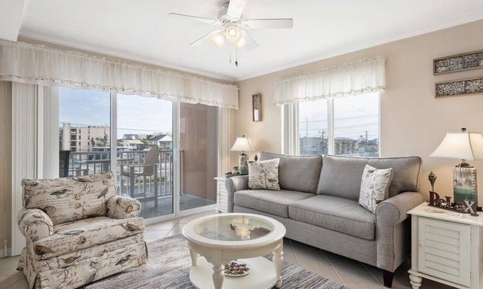 Midtown Ocean City Condo | Comfortable 2 BR 2 BA Unit In An Amenity Filled Building With Indoor Pool.