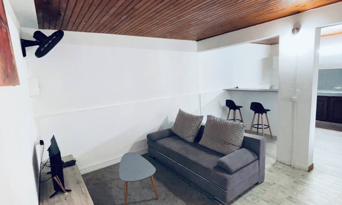Le Lamentin Apartment | Comfortable air-conditioned mahogany T2 Lamentin near Galleria shopping center