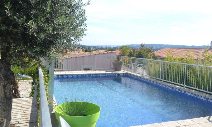 Port-de-Bouc Apartment | Comfortable apartment with swimming pool