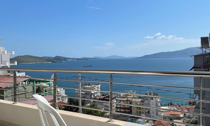 Sarande Apartment | Comfortable apartment with city and sea view