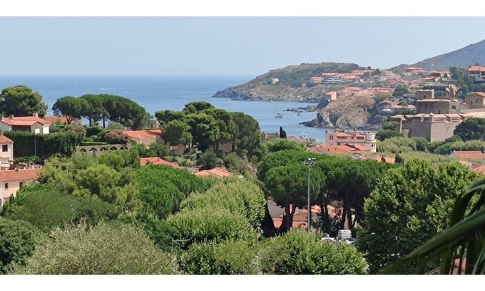 Collioure Apartment | Comfortable apartment with panoramic view of Collioure bay
