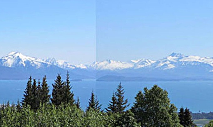 Homer House | Comfortable Home Close To Town With Stunning View And Lovely Outdoor Space
