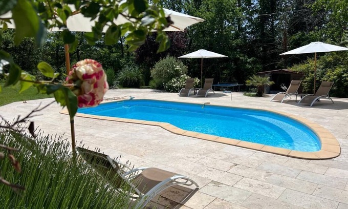 La Verdiere House | Comfortable house, 4 bedrooms, private swimming pool.
