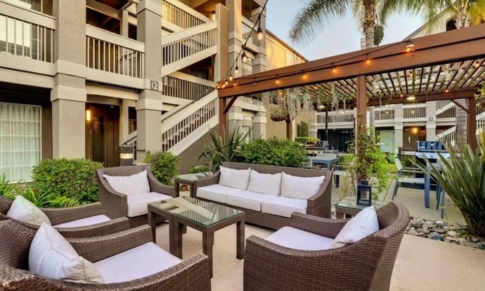 Sunnyvale Resort | Comfortable Queen Suite with Roll-In Shower, Close to Sunnyvale Attractions!