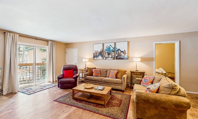 Taos Ski Valley Condo | Comfortable ski-in/ski-out condo, with gas stove, soaking tub, balcony & WIFI