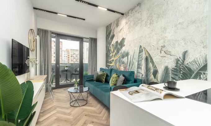 West Pomeranian Voivodeship Apartment | Comfy Apartments 4-5th Floor Hanza Tower - Sauna & Pool