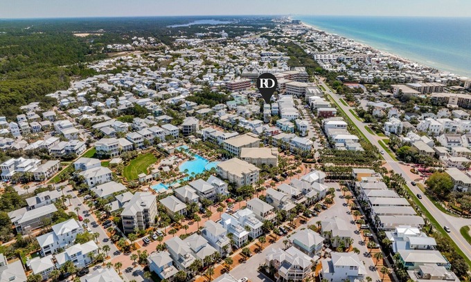 Seacrest Beach House | Community Pool And Beach Tram Service- Peek A Boo View By Royal Destinations