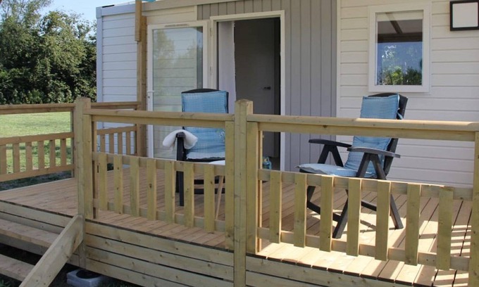 De Veenhoop Ski Chalet | Compact 4 person chalet in Friesland