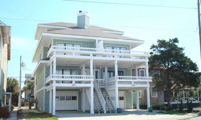 Wrightsville Beach House | Completely Renovated Sound Front Townhome with Boat Slip!