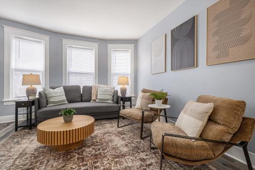 Michigan City Apartment | Completely Remodeled Walking Distance to Downtown Close to the Beach Downstairs Washer Dryer