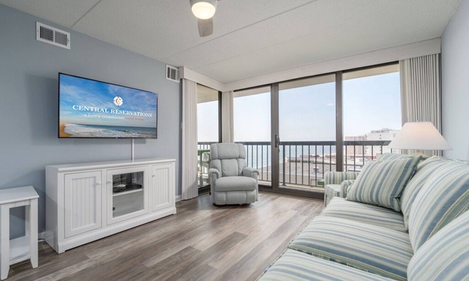 North Ocean City Condo | Completely Renovated Condo with Amazing View of the Ocean