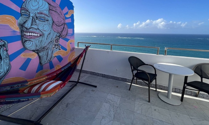 Condado Apartment | Condado Penthouse with 3-Bedrooms, Ocean View and Open Terrace and 4 beds.