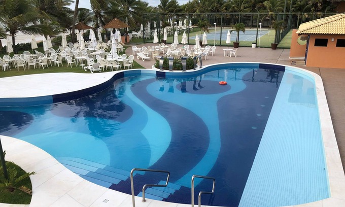 Jenipabu Apartment | Condo in front of the beach. Fit. w/2 suites and balcony- Summer House Genipabu