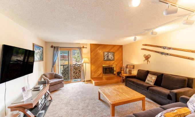 Mountain House Condo | Condo in Keystone, King Bed in Primary, Wood-burning Fireplace, Shuttle Stop