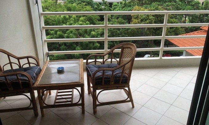 Pratumnak Hill Apartment | condo nr. 116 Charming studio with AC+fan and WiFi in marvelous Muang Pattaya
