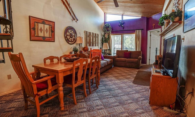 Angel Fire Condo | Condo two blocks from the Slopes!