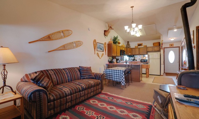 Angel Fire Condo | Condo with Hot Tub and Resort Shuttle Access