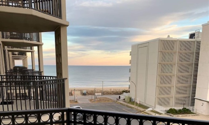 Rehoboth Beach Condo | Condo with ocean view, steps to the beach, close to Rehoboth Avenue!