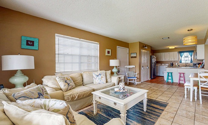 Dauphin Island Condo | Condo with WiFi, boardwalk to beach, Gulf view, pool, & picnic area
