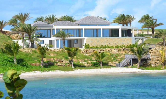 Mamora Bay Villa | *CONTACT FOR BEST RATES* 6 Bedroom Contemporary Villa with Private Beach in Antigua