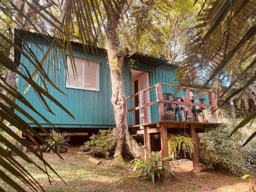 Augusta Apartment | Container com Deck e Vista I Climatizado e Aconchegante em Curitiba na Natureza