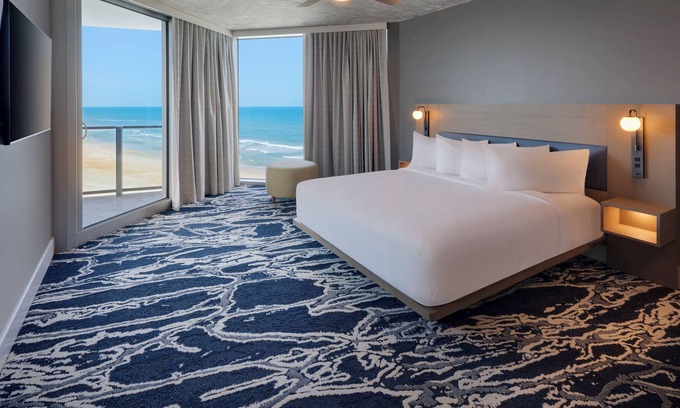 Daytona Beach Condo | Contemporary 2BR Oceanfront Condo: Pool, Gym, Spectacular Ocean Views 603