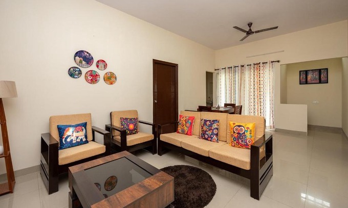 Bengaluru Apartment | Contemporary apartment with balcony, Bangalore