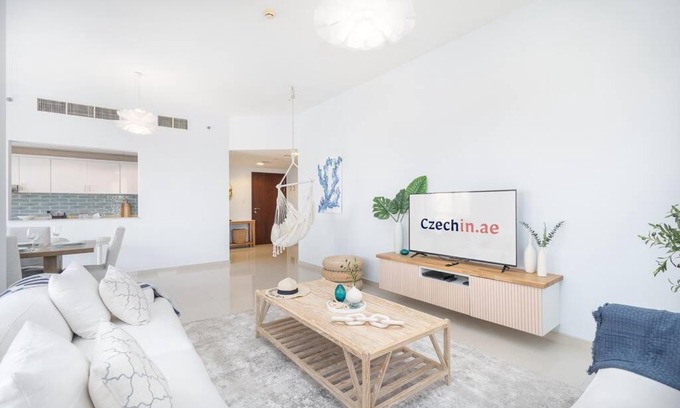 Bab Al Bahr Apartment | Contemporary Living by The Sea & 2BD & New Listing
