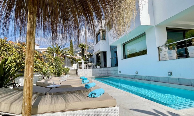 Marbella Villa | Contemporary Luxury Villa In Marbella With 360 Degree View Terrace,