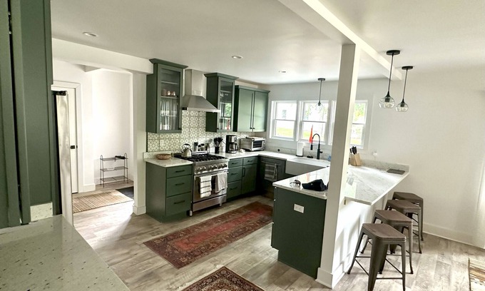 Boyne City House | Contemporary two bedroom home, Horton Bay, across from Lake Charlevoix