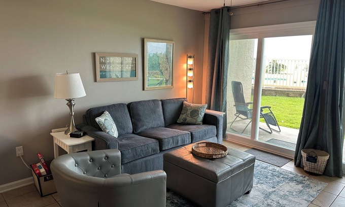 Miramar Beach Condo | Convenient-Gulf Front #105-1st floor with a view!