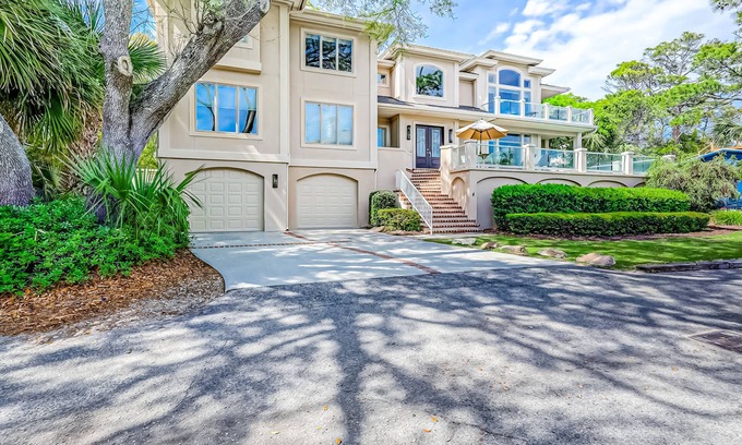 North Forest Beach House | Conveniently located, gorgeous home with private pool & elevator - walk to beach